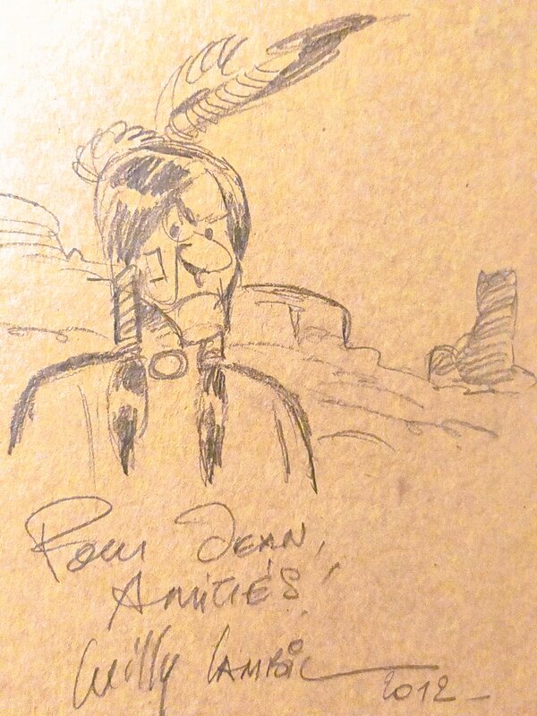 Tuniques Bleues by Willy Lambil - Sketch