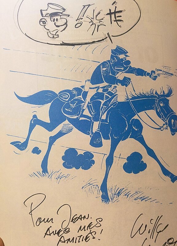 Tuniques Bleues by Willy Lambil - Sketch