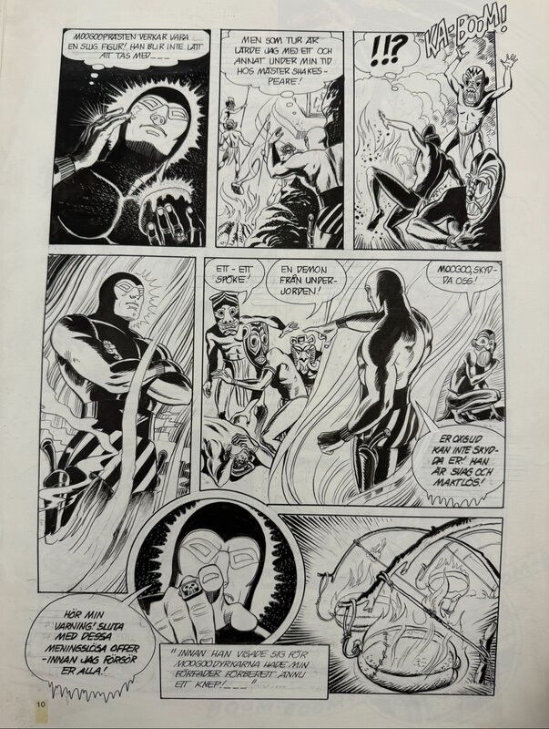 César Spadari, Phantom and The Bandar s - Comic Strip