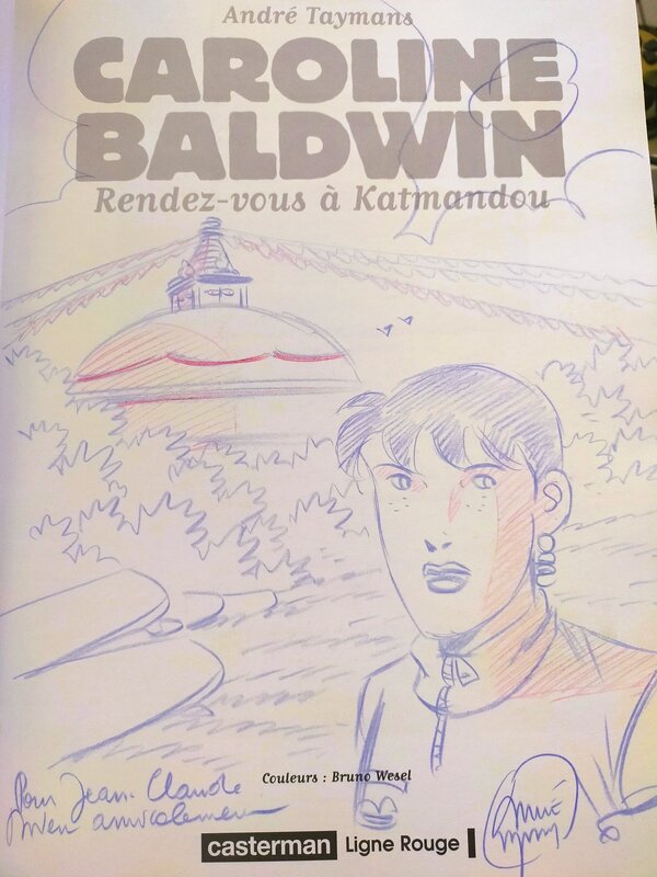 André Taymans, Caroline Baldwin tome 9 - Sketch
