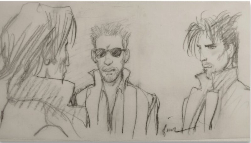 Crayonné by Enki Bilal - Comic Strip