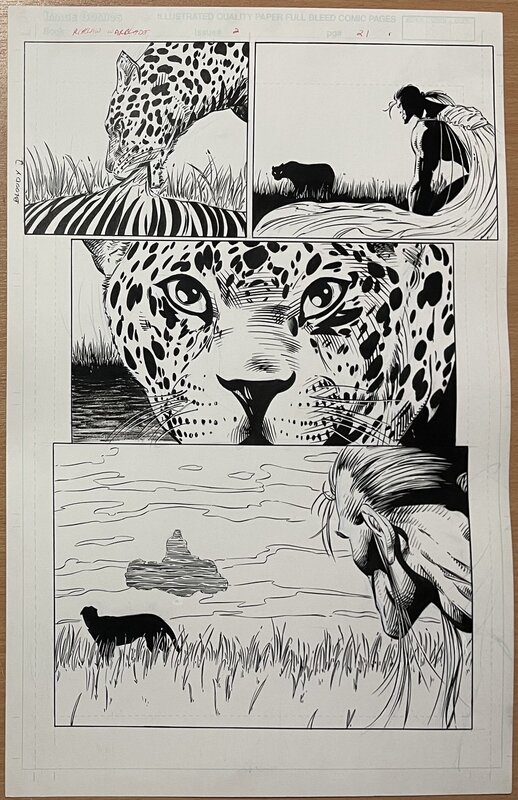 Scott Clark, Sal Regla, Warblade: Endangered Species #2, pag.21 - Comic Strip