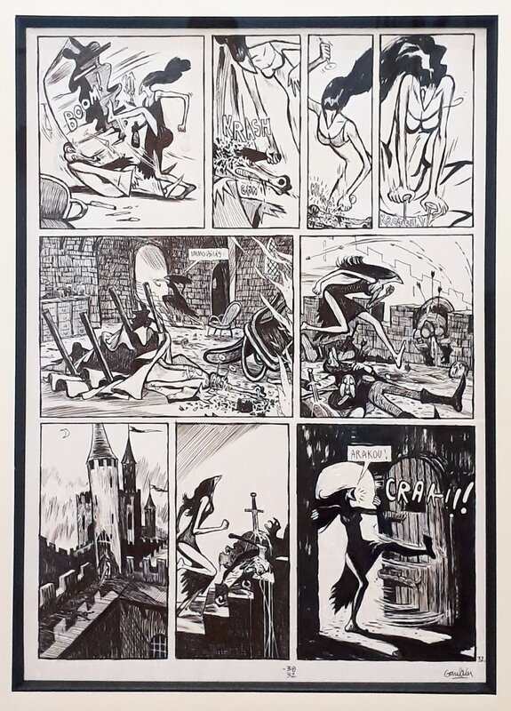 Christophe Gaultier, Donjon Potron-Minet 83, Sans un bruit - Comic Strip
