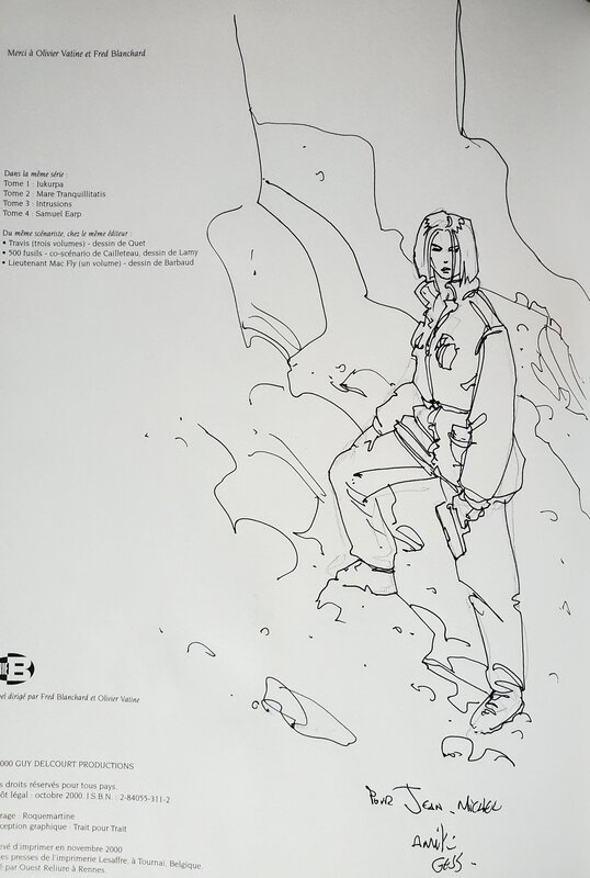 Gess, CARMEN MC CALLUM T5 DEUX EX MACHINE - Sketch