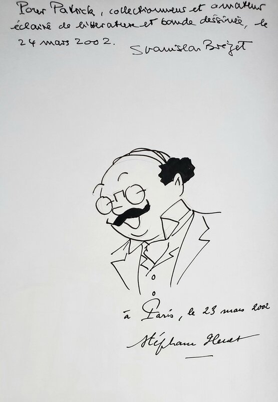 Stéphane Heuet, Stanislas Brézet, A LA RECHERCHE DU TEMPS PERDU T2  A L'OMBRE DES JEUNES FILLES EN FLEURS volume 1 - Sketch