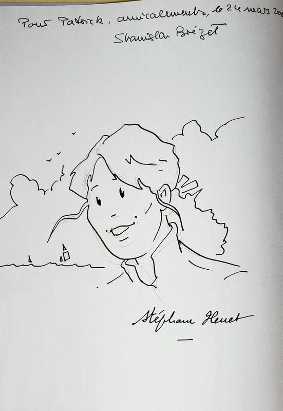 Stéphane Heuet, Stanislas Brézet, A LA RECHERCHE DU TEMPS PERDU T3 A L'OMBRE DES JEUNES FILLES EN FLEURS volume 2 - Sketch