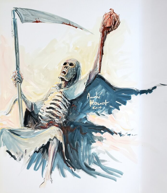LE MAL T2 NYCTALOPE by André Houot - Sketch