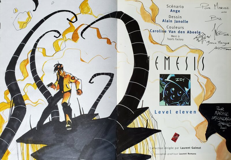 Alain Janolle, Ange, Caroline Van Den Abeele, NEMESIS   T1 LEVEL ELEVEN - Sketch