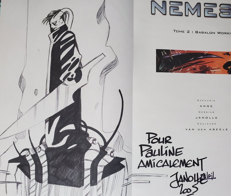 Alain Janolle, NEMESIS  T2 BABALON WORKING - Sketch