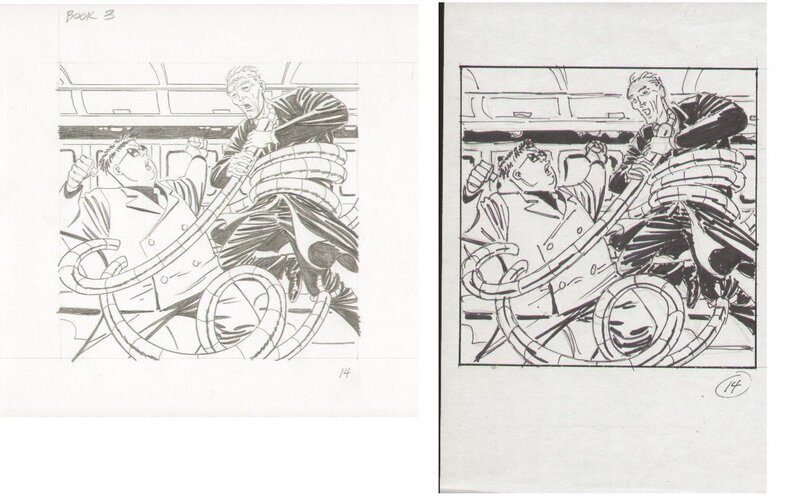 Dr. Octopus by Mike Zeck - Original Illustration