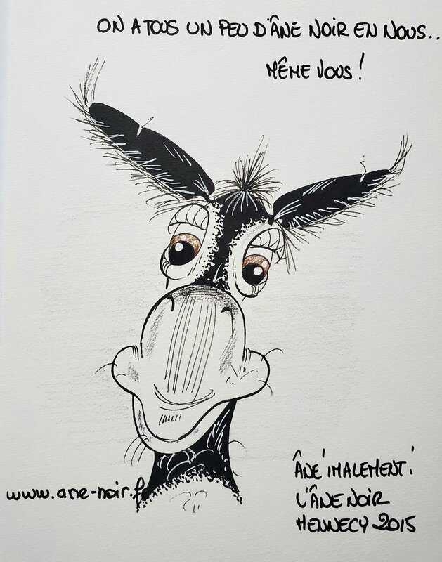 inconnu, ÂNE' IMALEMENT' L'ÂNE NOIR - Sketch