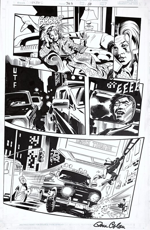 For sale - Gene Colan, Cam Smith, Paul Neary, Daredevil #363 page 10 - Gene Colan - Comic Strip