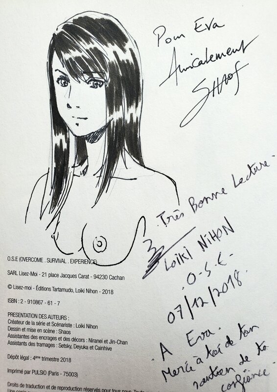 Shaos, Loiki Nihon, O.S.E   OVERCOME.SURVIVAL.EXPERIENCE   T1 PHENOMENES - Sketch