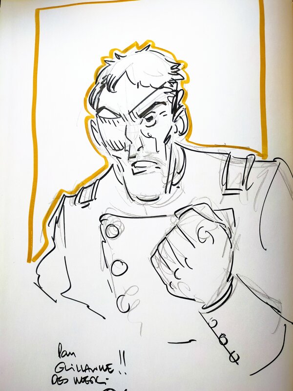 Silas Corey, tome 4 by Pierre Alary - Sketch