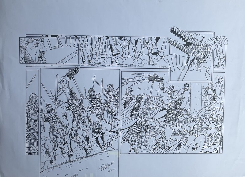 Jean-Marie Woehrel, planche originale, 