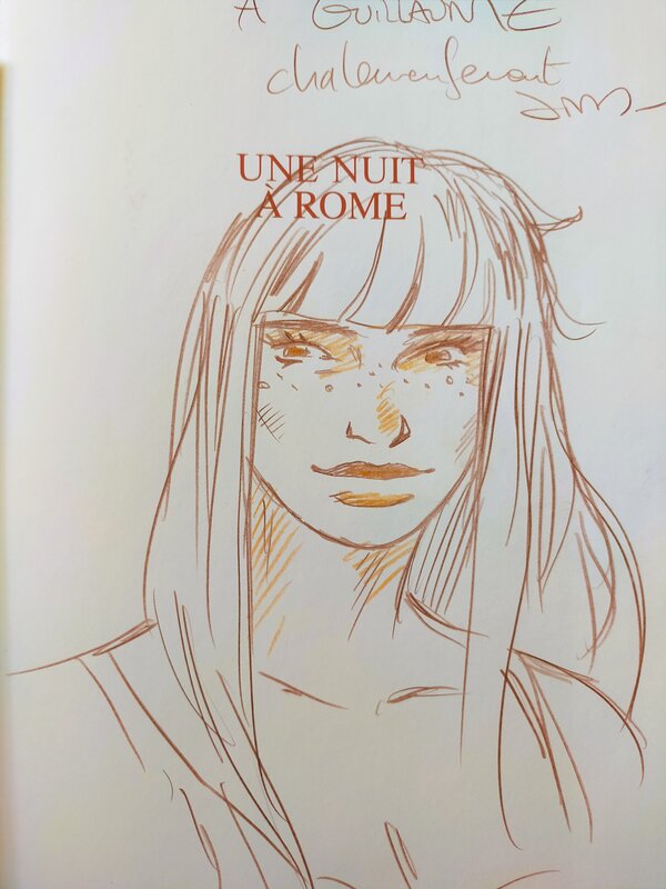 Jim, Une nuit à Rome, tome 4, Canal BD - Sketch