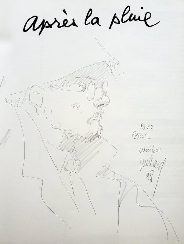 André Juillard, LE CAHIER BLEU   T2 APRES LA PLUIE - Sketch
