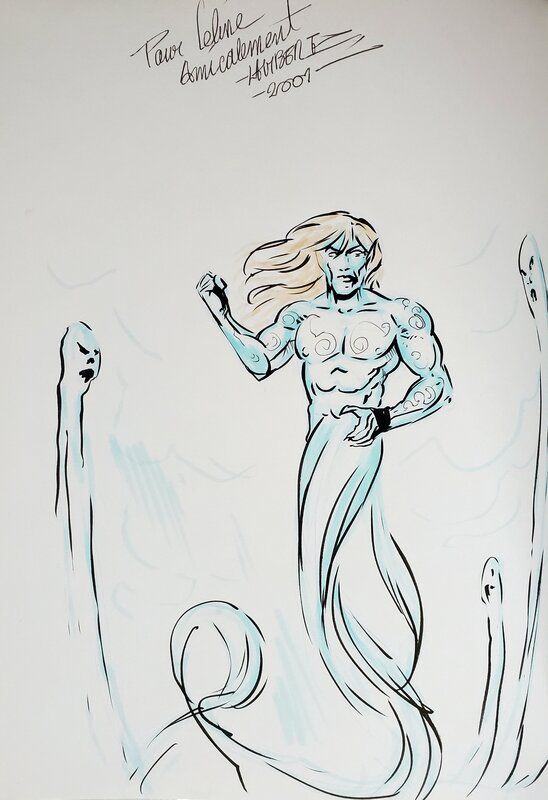 Eric Lambert, MERLIN  T1 LA COLERE D'AHES - Sketch