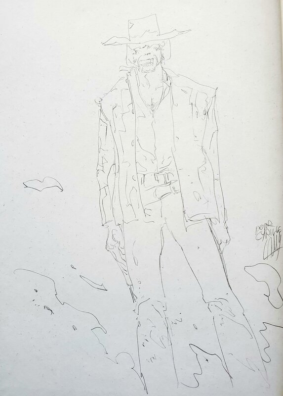 Fabrice Lamy, WAYNE REDLAKE : 500 FUSILS - Sketch