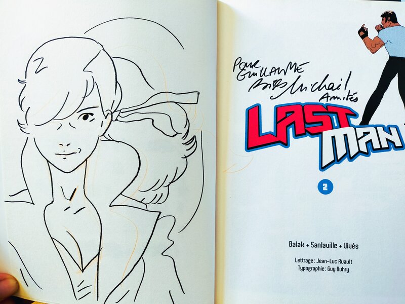 Last Man, tome 2 by Michaël Sanlaville - Sketch
