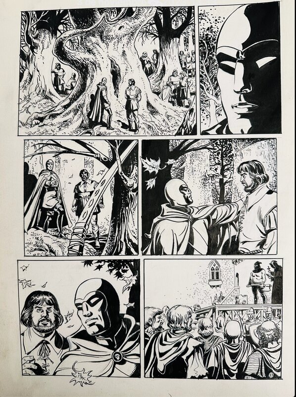 Phantomin the woods par César Spadari - Planche originale