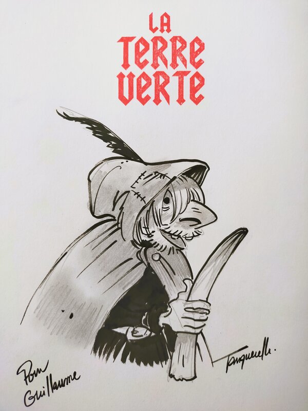 La terre verte par Hervé Tanquerelle - Dédicace
