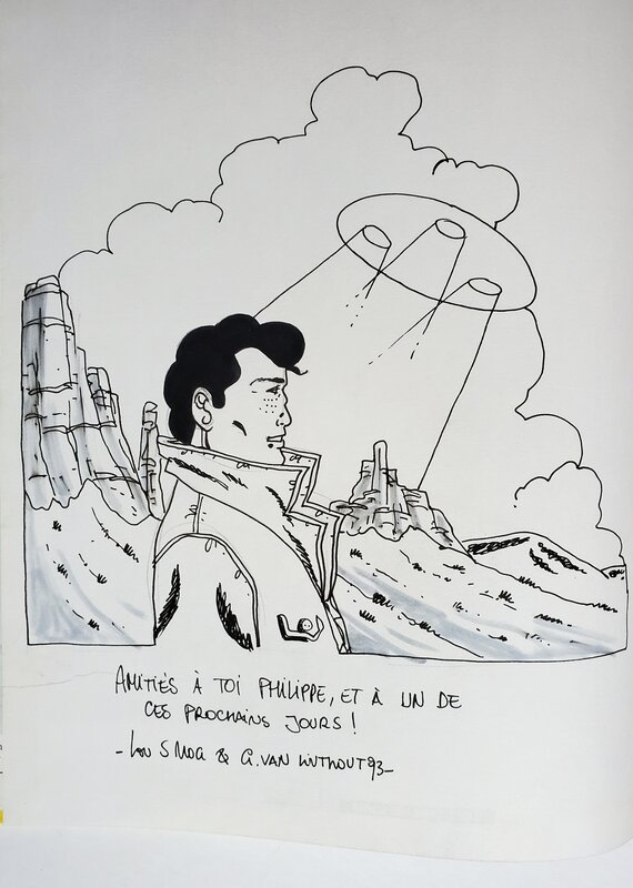 Georges Van Linthout, LOU SMOG  T5 MENACE UFO - Sketch