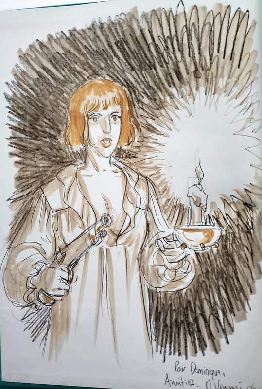 Marco Venanzi, MASQUEROUGE   T5 LE ROY DES FOUS - Sketch