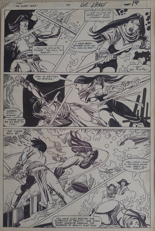Gil Kane, Conan The Barbarian #130 page 10 (1981) - Comic Strip