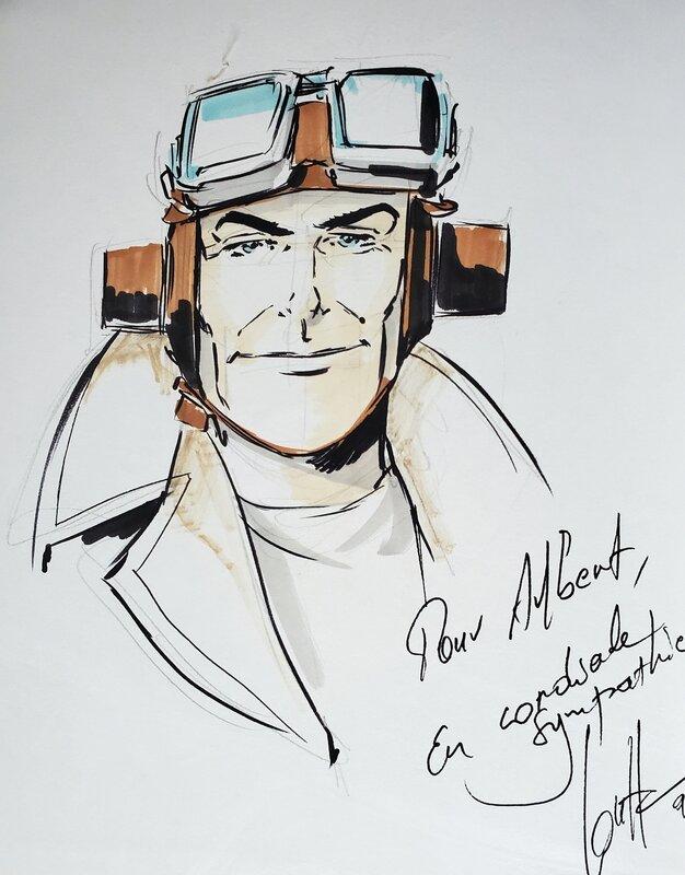 Eric Loutte, BIGGLES   T9 LA 13è DENT DU DIABLE - Dédicace