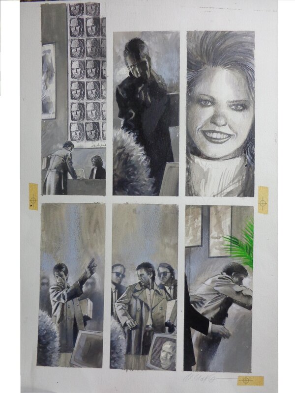 Dave McKean, Black Orchid issue 1 page 31 - 1988 - Comic Strip