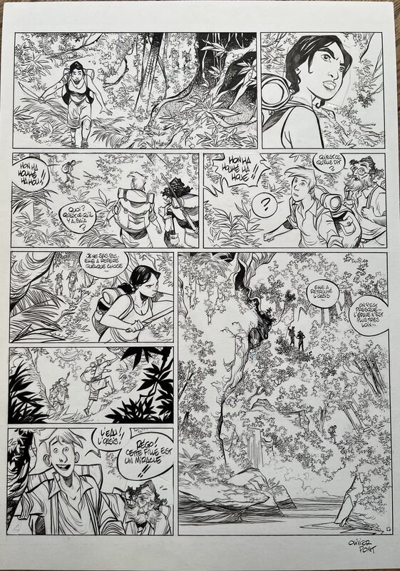 Olivier Pont, Régis Loisel, Planche Un Putain De Salopard - Planche originale