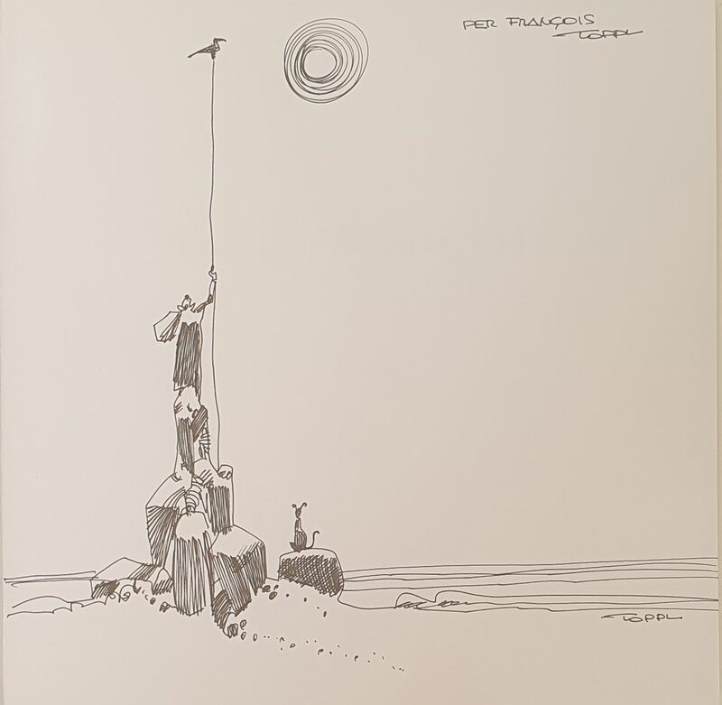 Sergio Toppi - Bad el Ahlam, 1932 - Dédicace