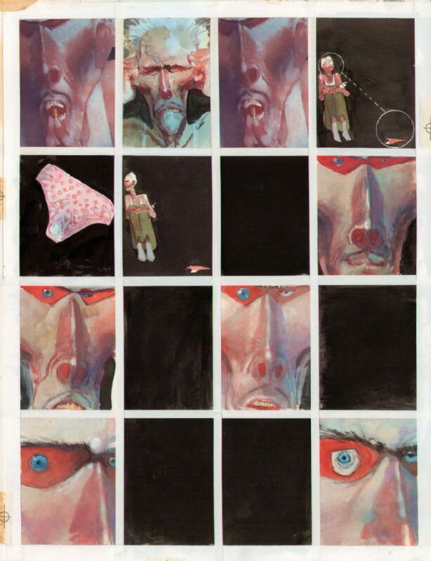 Bill Sienkiewicz, Frank Miller, Daredevil: Love and War page 29 - Planche originale