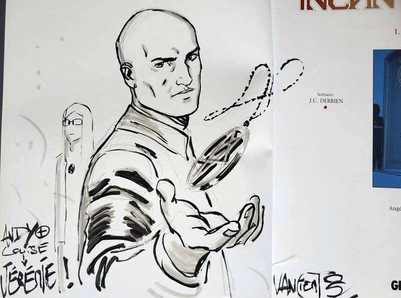 Simon Van Liemt, INCANTATIONS   T1 LOUISE - Sketch