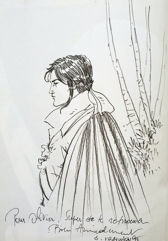 Bernard Vrancken, LE SANG NOIR   T1 LE PARFUM DES ILLUSIONS - Sketch