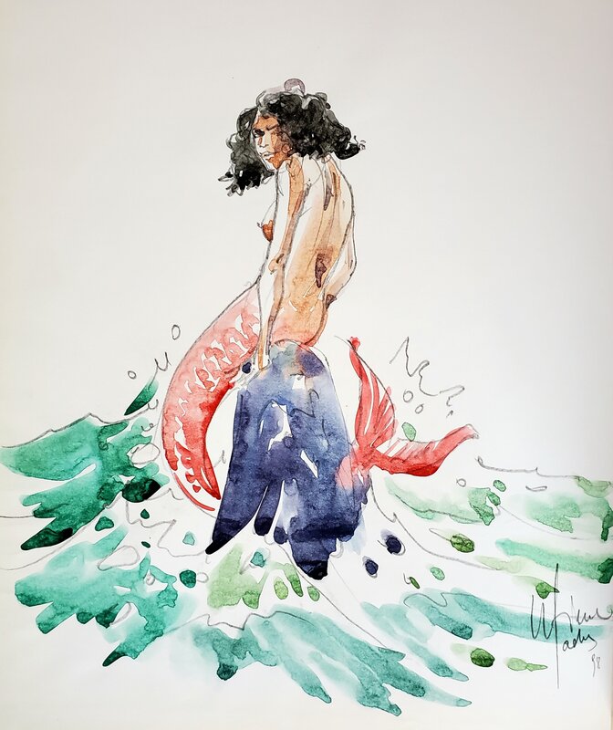 LE SAUMON by Pierre Wachs, Patrick Cothias - Sketch