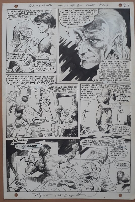 Berni Wrightson, The Witching Hour #3 - (1969) - Comic Strip