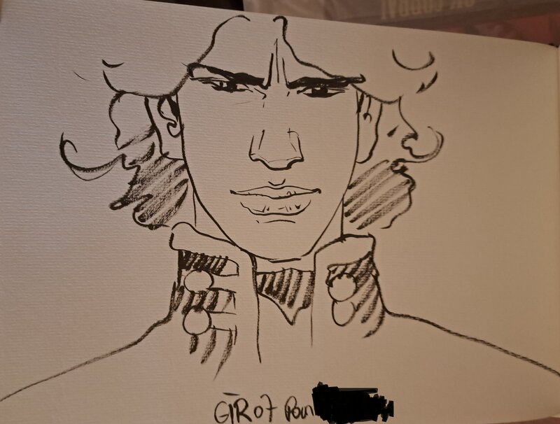 Blueberry JEUNE AU PINCEAU STYLO JEAN GIRAUD - Dédicace