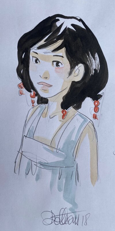 Isabelle Dethan, illustration originale, Mayt, 