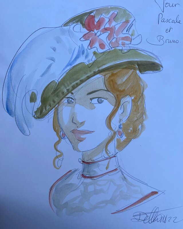 Isabelle Dethan, illustration originale, 