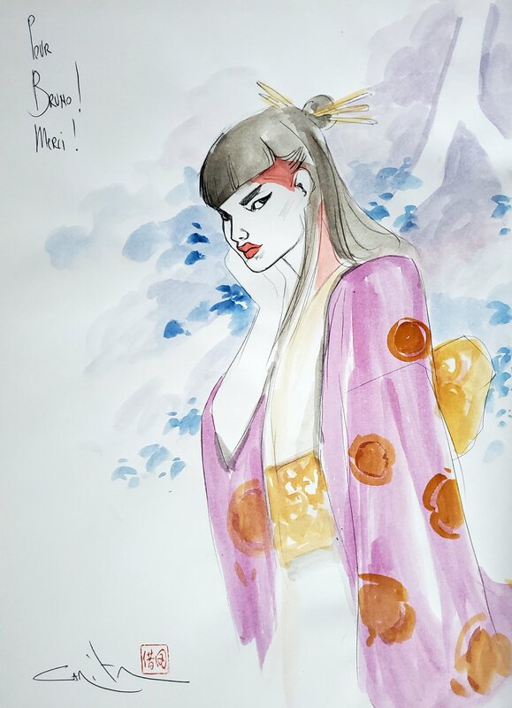 Carita Lupattelli, IZUNAS CYCLE 2 T1 NAMAENASHI - Sketch