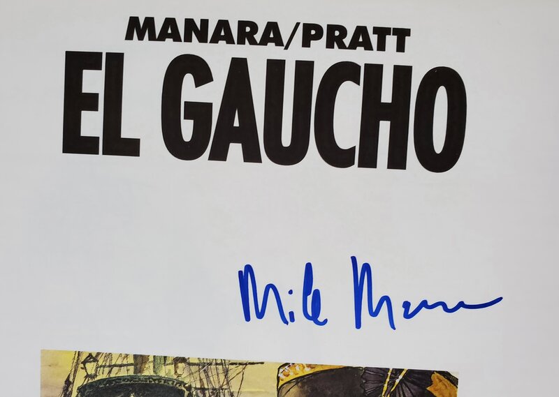 El GAUCHO by Milo Manara - Sketch