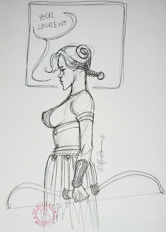 Giuseppe Manunta, ARTEMIS  T1 FILLE DE ZEUS - Sketch