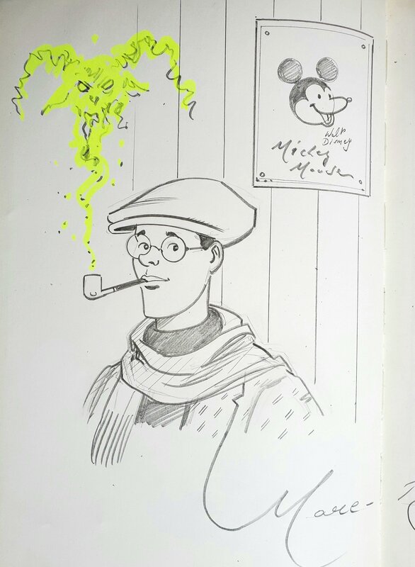 LE REFLET by Marc-Renier, Yvan Hasse - Sketch