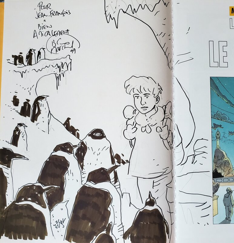 Bruno Marchand, Moebius, LiITTLE NEMO  T1 LE BON ROI - Dédicace