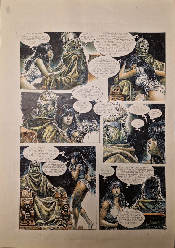 Druuna- creatura par Paolo Eleuteri Serpieri - Mise en couleur