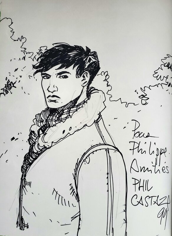 Phil Castaza, RECITS D'UN SIECLE OUBLIE T1 AB OCULIS - Sketch