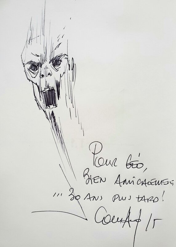 Didier Convard, LES HERITIERS DU SOLEIL   T1 LE MASQUE DE LA MORT - Sketch