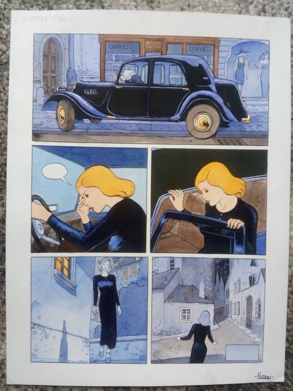 En vente - Il distinto fleev / marco nizzoli - Planche originale